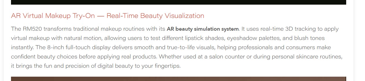 AI Smart Mirror Pro detail 11