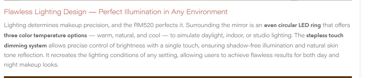 AI Smart Mirror Pro detail 6