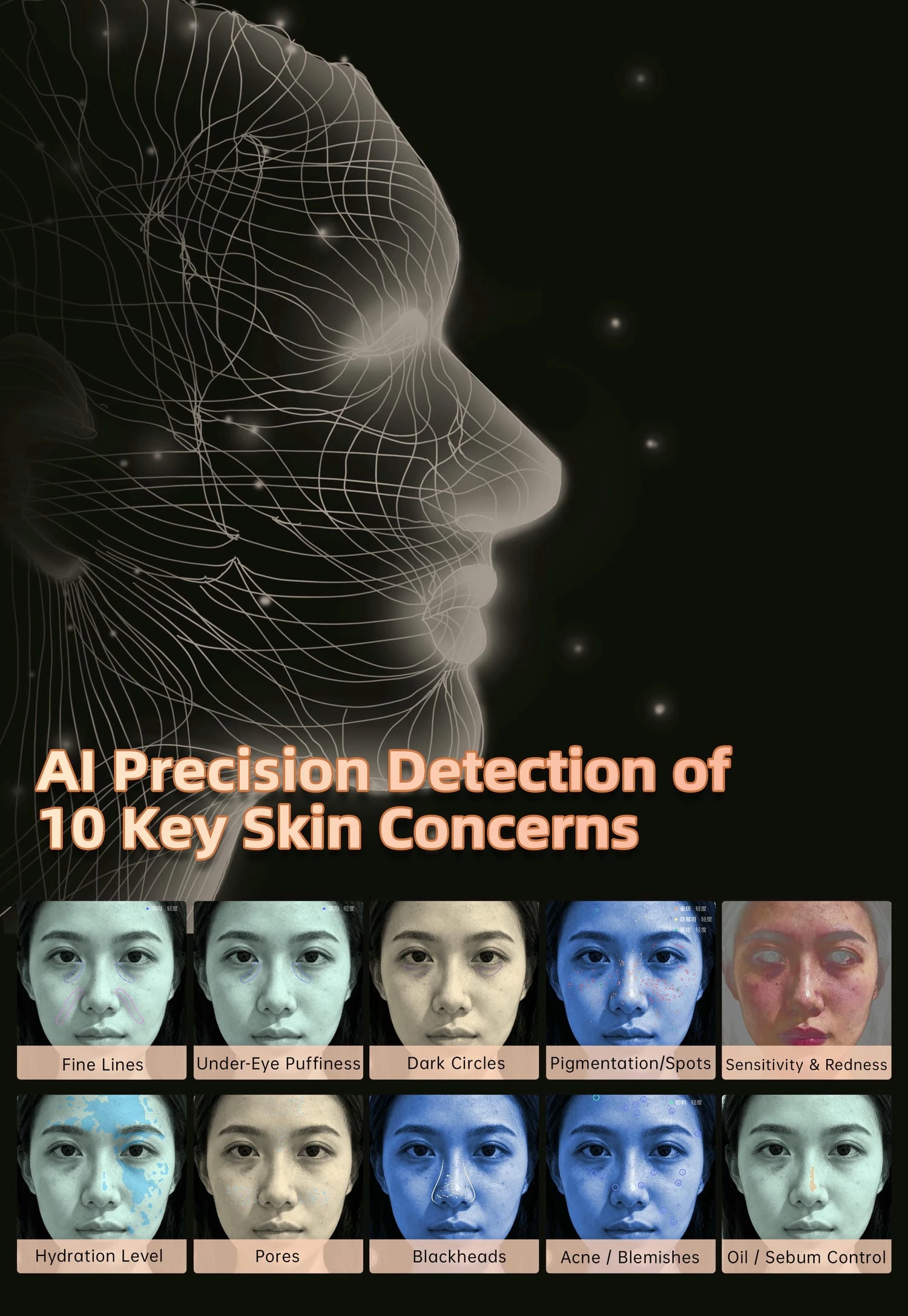 AI Smart Mirror Pro detail 2