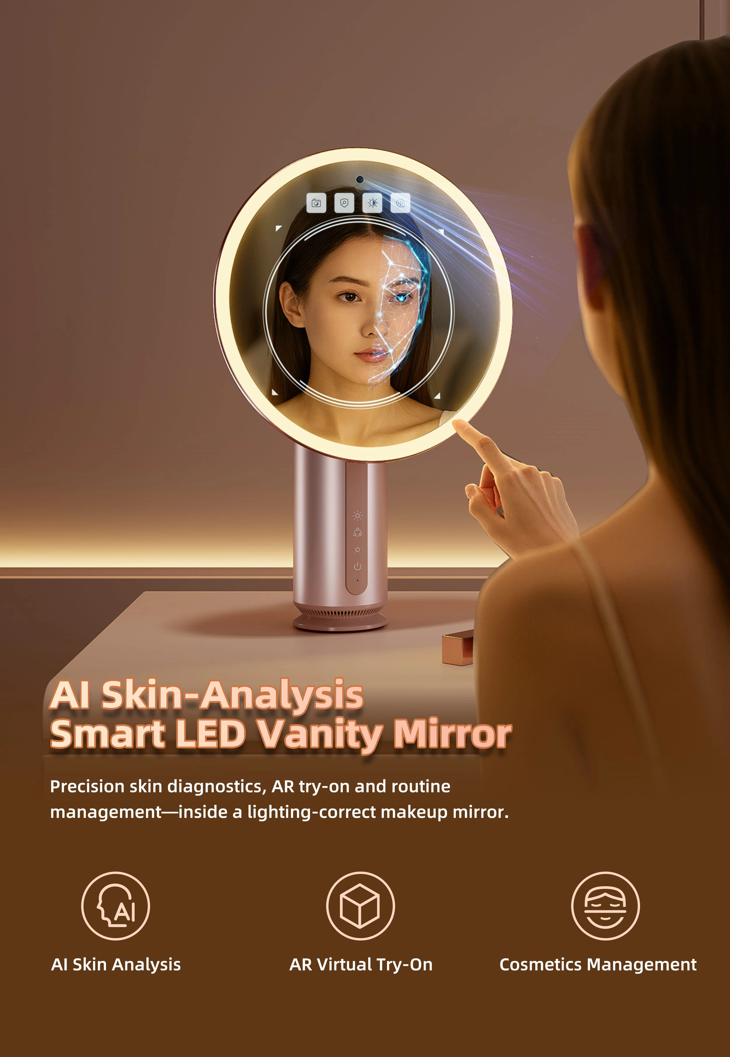 AI Smart Mirror Pro 3